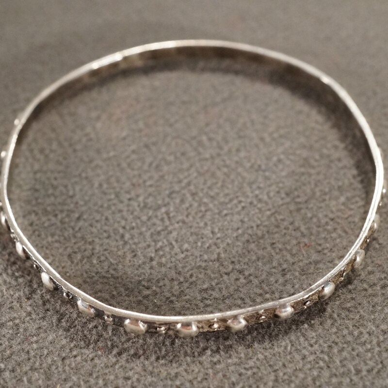 Vintage Sterling Silver Bangle Set