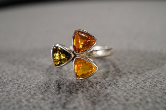 Sterling Silver Multi Color Bezel Set Band Ring Sterling Silver Multi Color Bezel Set Band Ring