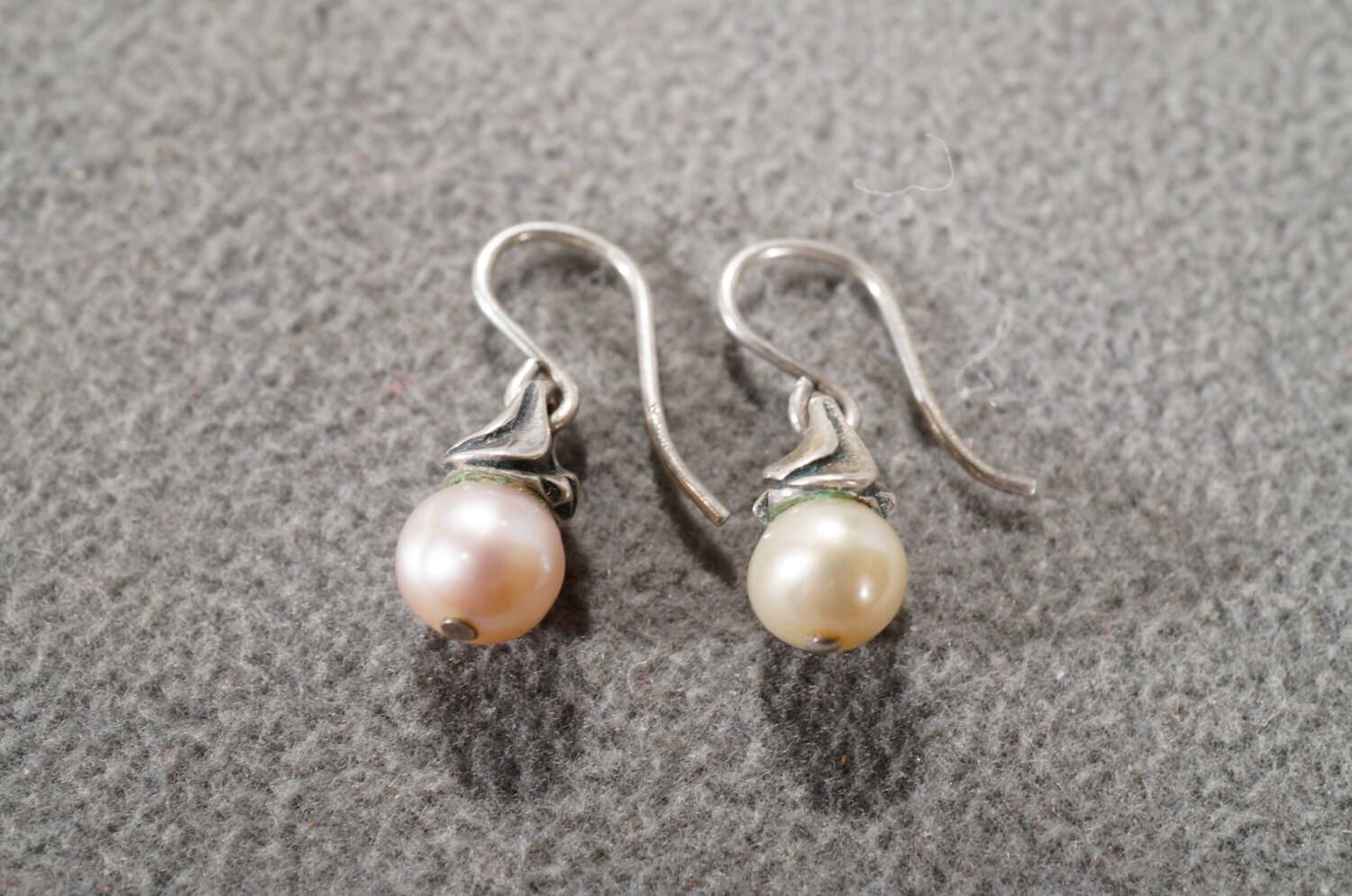 ★ENGBROX★ [silver925] silhouette pearl earring Sterling Silver Baroque Pearl Stud Earrings – Sterling Forever