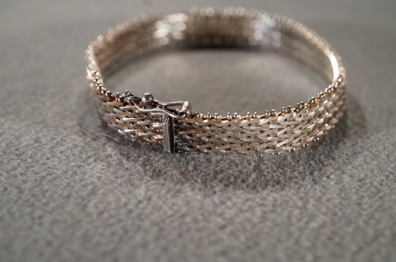 アクセサリー Vintage Italian Silver Bracelet Vintage Italian Silver Bracelet