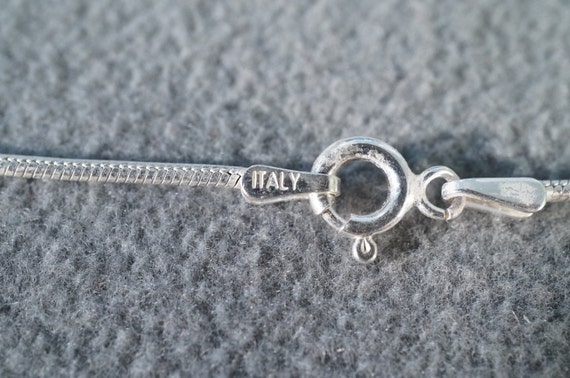 Vintage Italian Woven Snake Link Multi Round Bead… - image 4