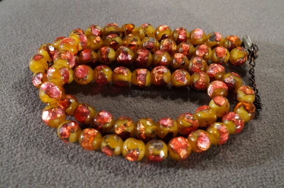 Antique Vintage Italian Venetian Murano 2 Strand … - image 6