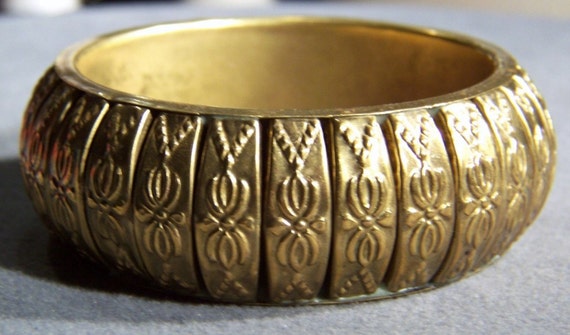 Bracelets: Vintage Antique Gold Bracelets Bangles Cuffs Gemstones