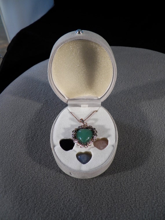 Changeable charm necklace clearance