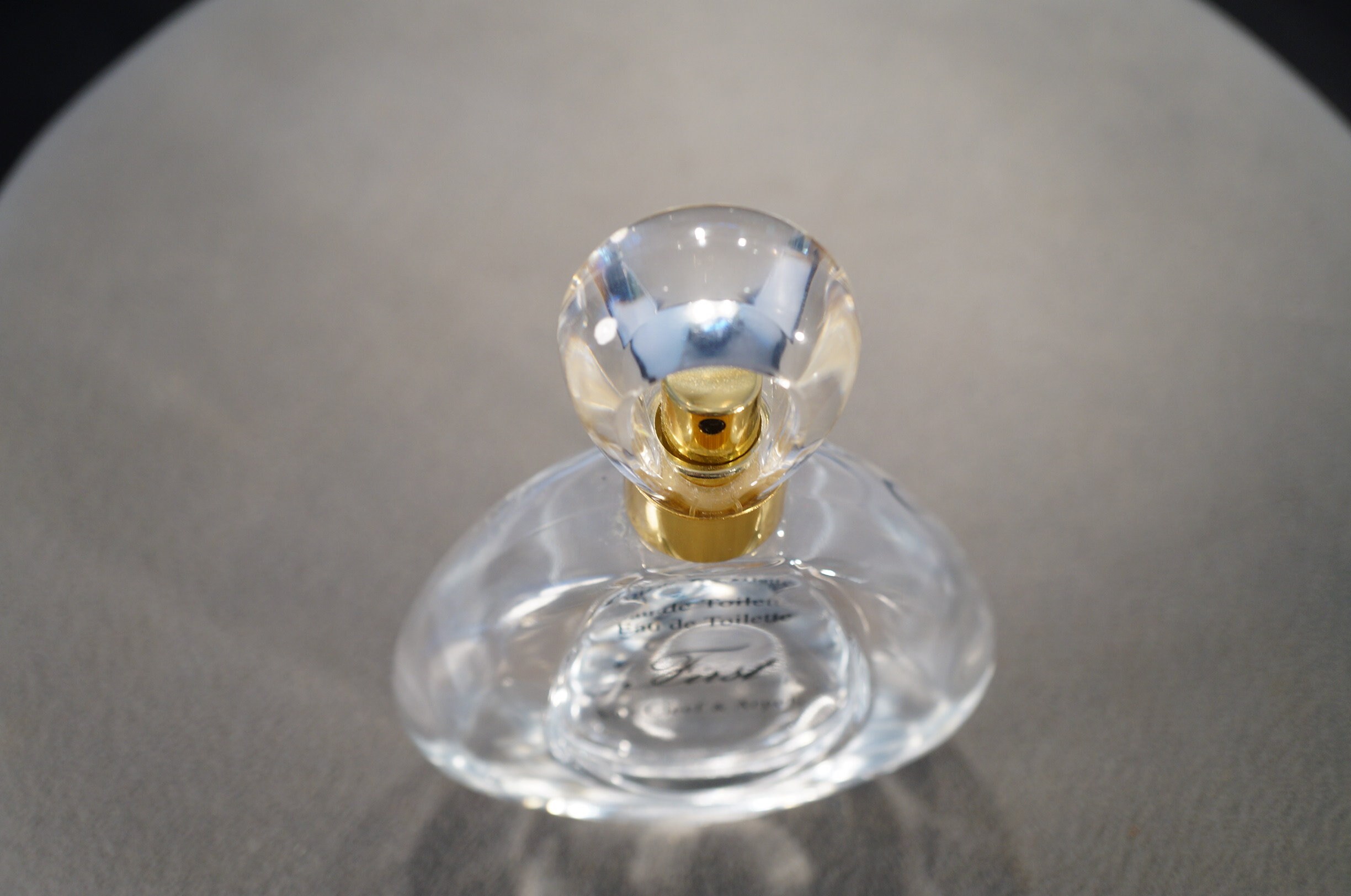 Vintage Authentic FIRST by Van Cleef and Arpels 3 OZ 100 ML Empty