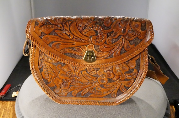 Vintage | Bags | Vintage Leather Purse Lamprom | Poshmark