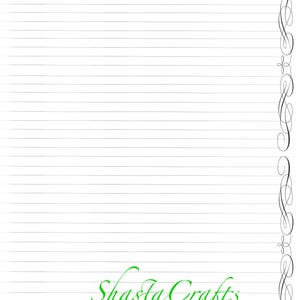 Devotional / Sermon / Bible study / Prayer / Spiritual notes Refills / Insert: Classic 7 x 9.25 Disc bound PLANNER PRINTABLE image 3