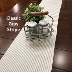 Table Runner- Premier Prints Classic Gray- Weddings, Showers, Home Decor- Pick a Size or CUSTOM