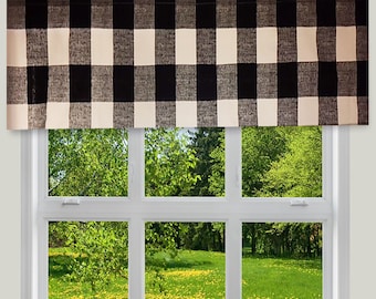 SALE*** ANY PRINT-Decorative Window Valances- Premier Prints Valance- 14"L x 52"W  or Custom- You Choose Fabric
