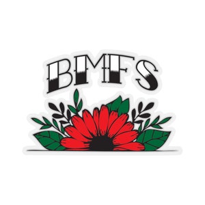 BMFS,Billy Strings Red Daisey Sticker,Great Gift For Dad,Mom,Sister,Brother,Art,Dorm Decor,Home Decor,Music Lover,Bluegrass Fan,Goat