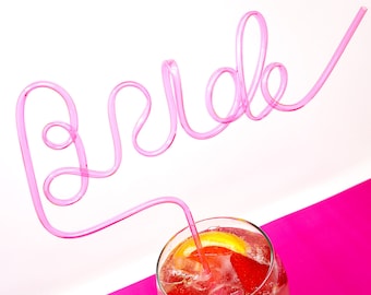 Bride Hen Party Straw ~ Bride Straw ~ Bride To Be Drink Straw ~ Hen Do Party Straws ~ Bride To Be Gift ~ Hen Party Accessories