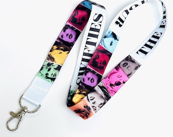 Swift Keychain Neck Lanyard - Taylor Gift Lanyard Keychain - ID holder - badge holder - Friendship Bracelets