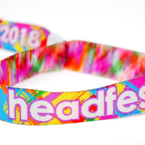 Custom Personalised Fabric Wristbands for Event Festival Etsy