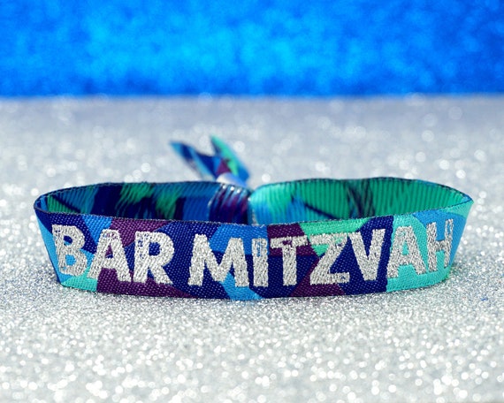 Bar Mitzvah Festival Party Wristbands Favors Bar Mitzvah - Etsy