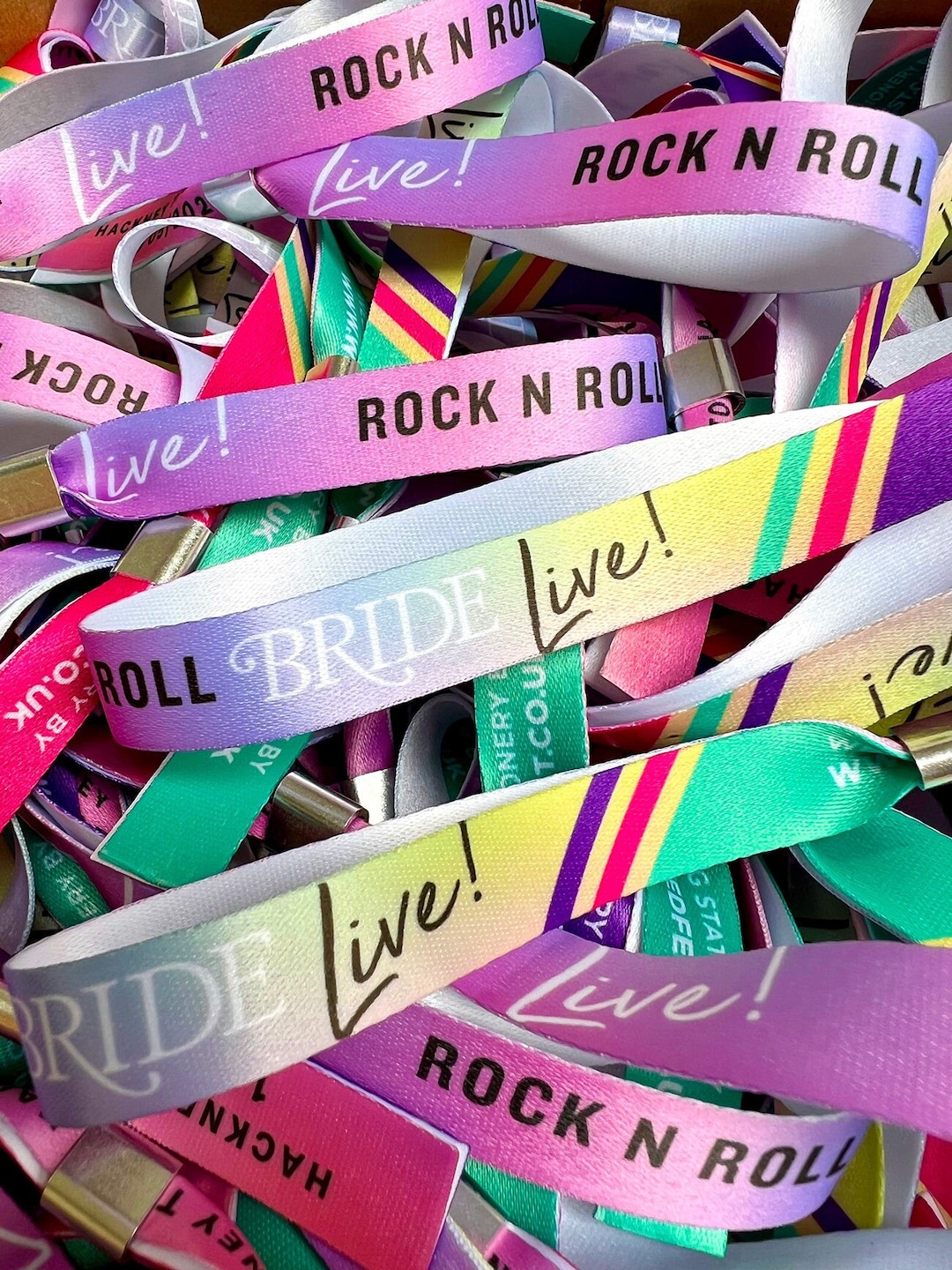 Custom Corporate Event Wristbands - Customised Party Event Wristbands ...
