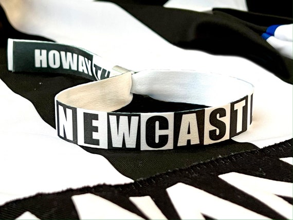 Newcastle Wristband - Newcastle Football Fans Wristbands - Champions league - Howay The Lads - Toon Army - Christmas Gift