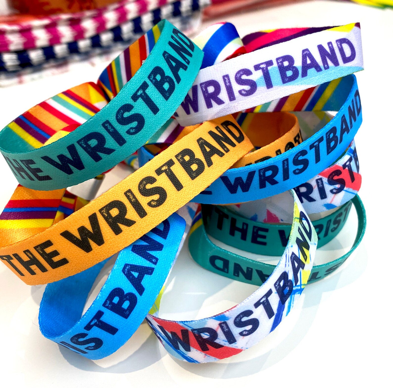 Personalised Festival Wristbands Customised Festival Party Etsy UK