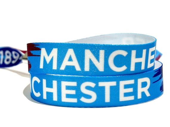 Man City Wristband - Manchester City Football Fans - Cup Final - Man City accessories - Champions League ~ cityzens - Christmas Gift