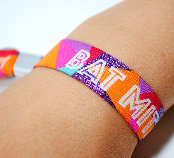 Bat Mitzvah Festival Party Wristbands Favors - Bat Mitzvah Party Favours Accessories - Festival Party Wristbands ~ batmitzvah
