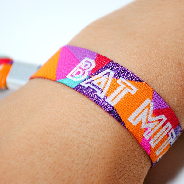 Bat Mitzvah Festival Party Wristbands Favors - Bat Mitzvah Party Favours Accessories - Festival Party Wristbands ~ batmitzvah