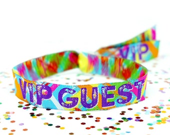 VIP Guest Festival Wristbands - VIP Security Party Wristbands - HOMEFEST Lockdown Festival Party Wristbands - Stay at home festival