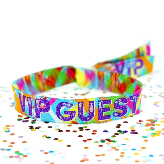 Other Event Party Supplies VIP Decoration Paper Bracelet Synthetic  Wristbands Meeting Sticky Solid Color Wristband 230824 From 15,26 € | DHgate