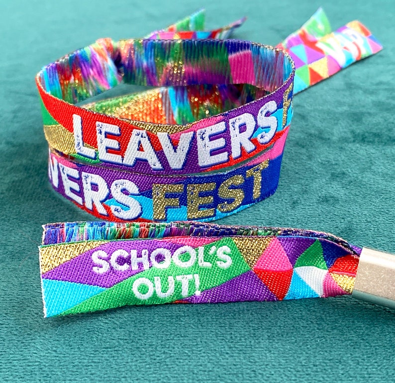 Personalised Festival Wristbands Personalised Party Etsy