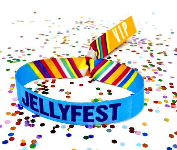 Personalised Fabric Wristbands - Custom Party Event Wristbands - Custom Fabric Wristbands - Festival Party Wristband