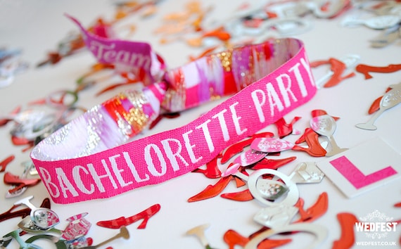 Bachelorette Party Wristbands / Bracelets - Hen Party Wristbands  - Bachelorette Party - Favours - Hen Do Accessories