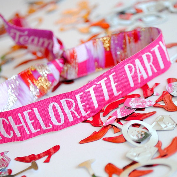 Bachelorette Party Wristbands / Bracelets - Hen Party Wristbands  - Bachelorette Party - Favours - Hen Do Accessories
