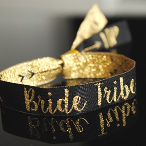 Bride Tribe Hen Party Wristbands / Bracelet favours Hen Do Wristband Bachelorette Party Favours Hen Accessories image 2