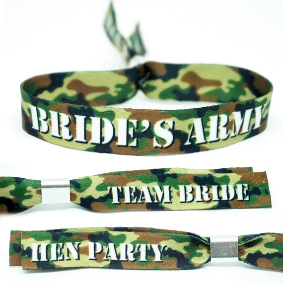 Camouflage wristbands shop