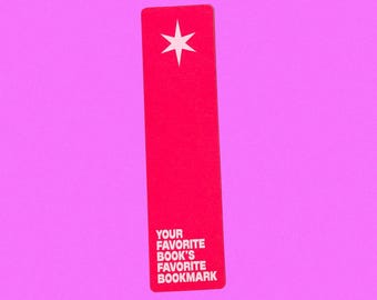 Your Favorite Book's Favorite Bookmark - Bookish Gifts for readers