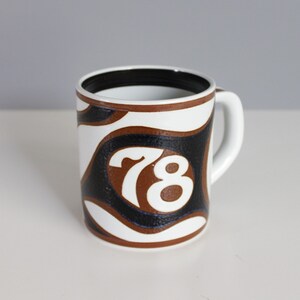 Large Royal Copenhagen Annual Mug 1978 Bo Kristiansen Aluminia Fajance Faience
