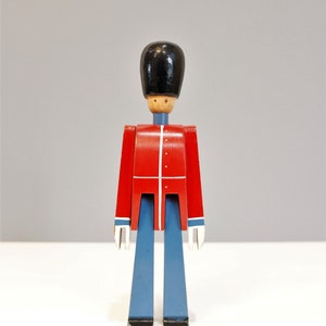 vintage Kay Bojesen soldat danois figurine en bois fait main