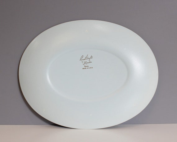 Russel Wright for Knowles Grass Serving Platter 13