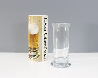 Holmegaard High Life 大型ビアグラス、Per Lütken 1979 デンマーク