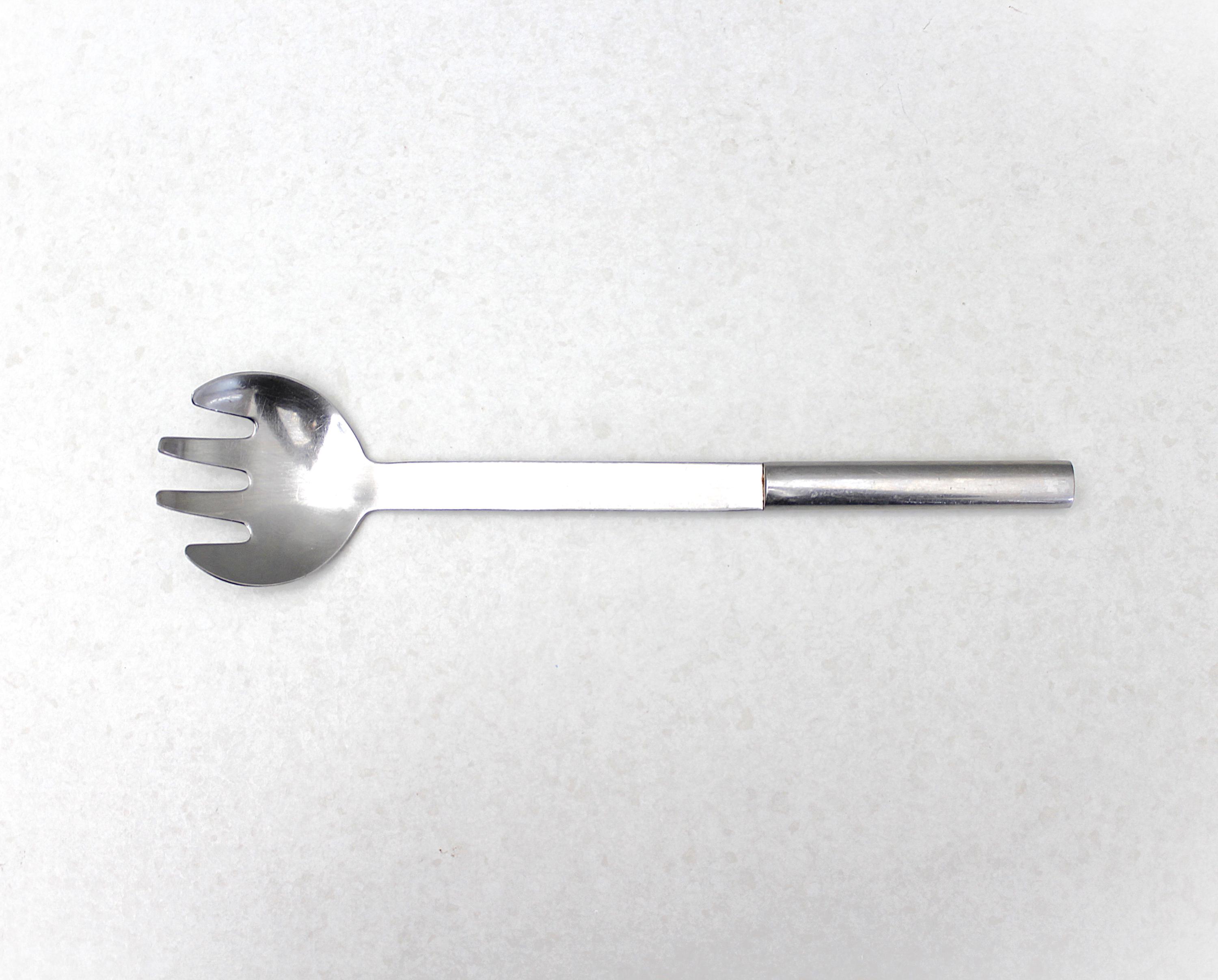 Boda Nova Oval Steel Salad Fork Mikael Björnstjerna Sweden Serving