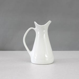 Ben Seibel Irokese Impromptu Keramik Milchkännchen Weiß Mid Century Modern