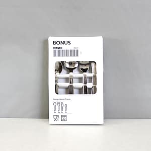 2 unidades disponibles - Juego de cubiertos Ikea Bonus de 16 piezas, acero inoxidable, nuevo, sin usar