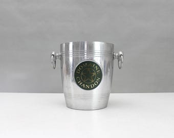 Vintage Domaine Chandon Champagne Bucket Ice Bucket French Mid Century