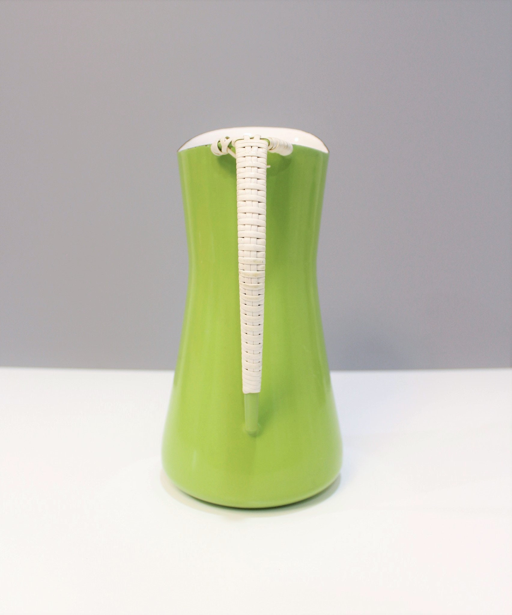 Dansk Kobenstyle Enamel Pitcher Green Jens Quistgaard - Etsy