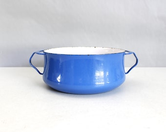 Dansk Kobenstyle Enamel Dutch Oven Pot Blue 2 Quart Jens Quistgaard
