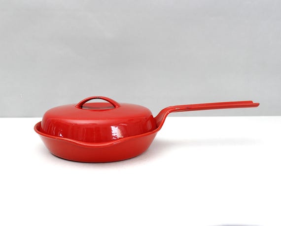 Timo Sarpaneva Rosenlew Finland Cast Iron Skillet Frying Pan With