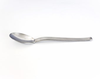 8 Available - Ward Bennett for Sasaki Webb Oval Soup Spoons Stainless Steel