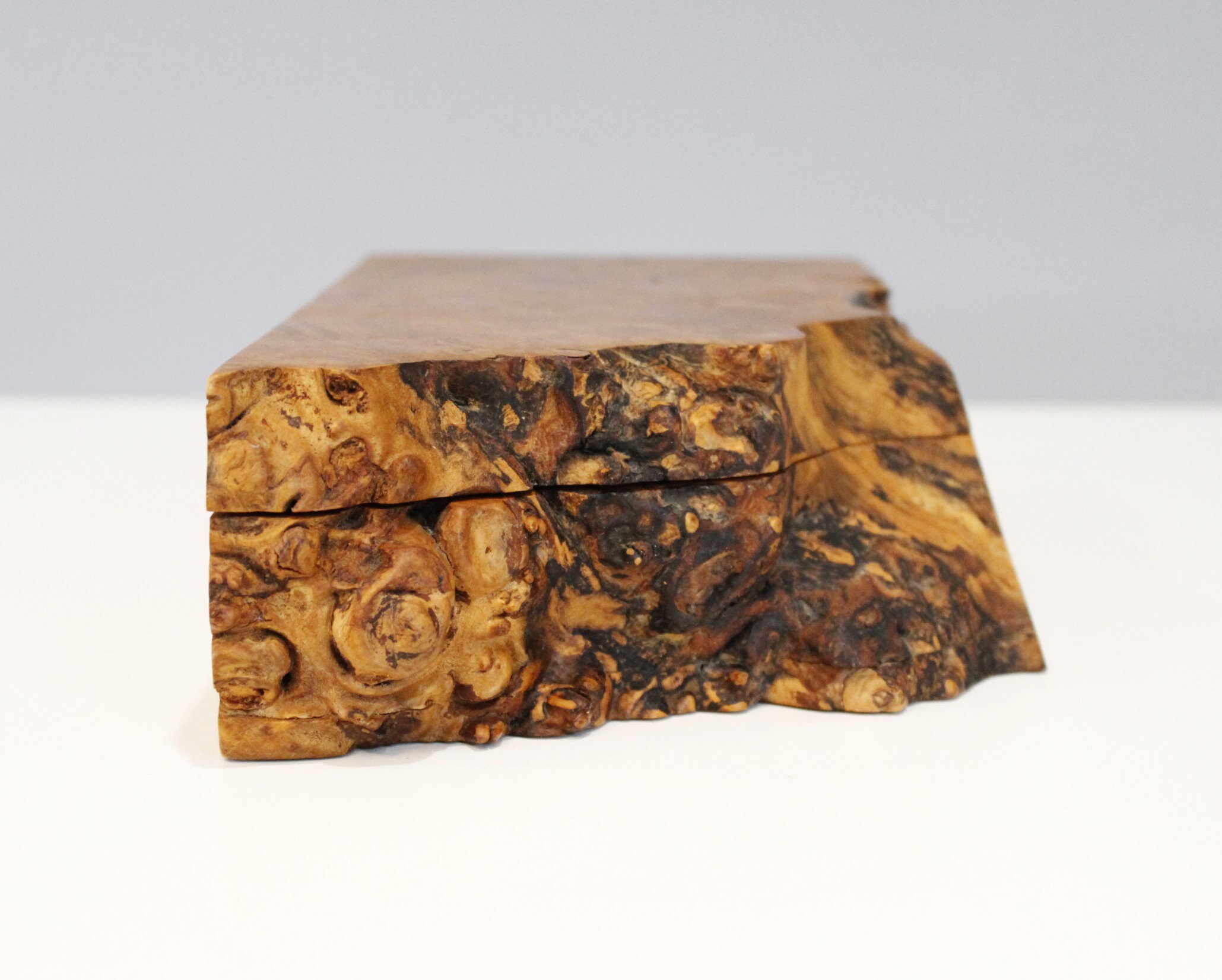 80's Michael EIkan マイケルエルカン バールウッドボックス 木 box_4882.jpg?v=1690909903