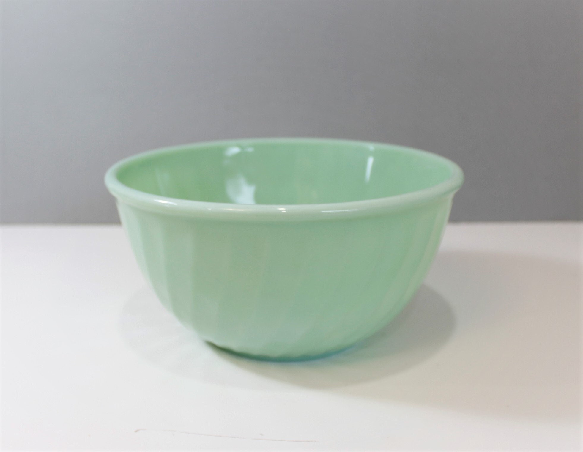 Fire king green bowl - Etsy 日本