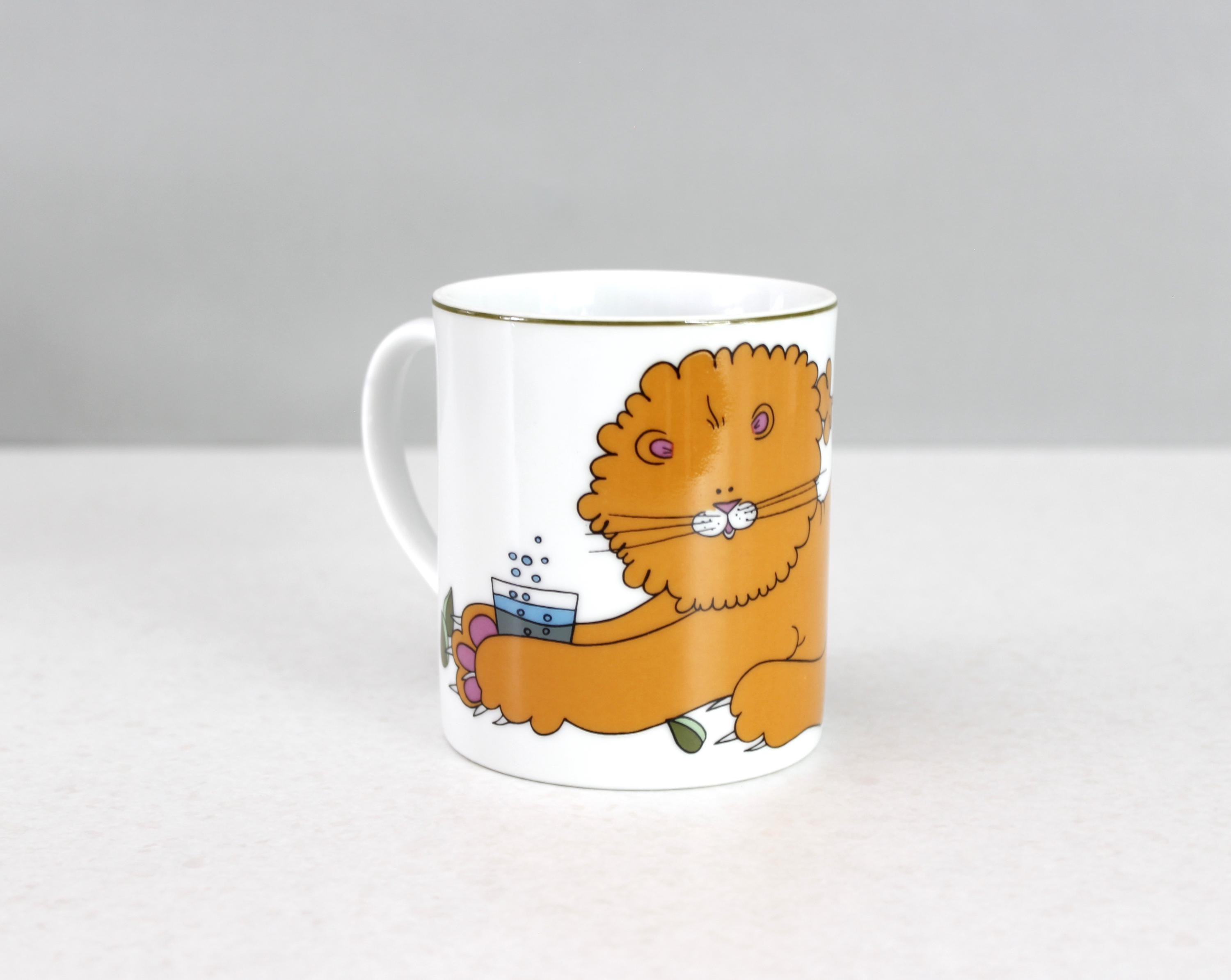Vintage leo mug - Etsy 日本