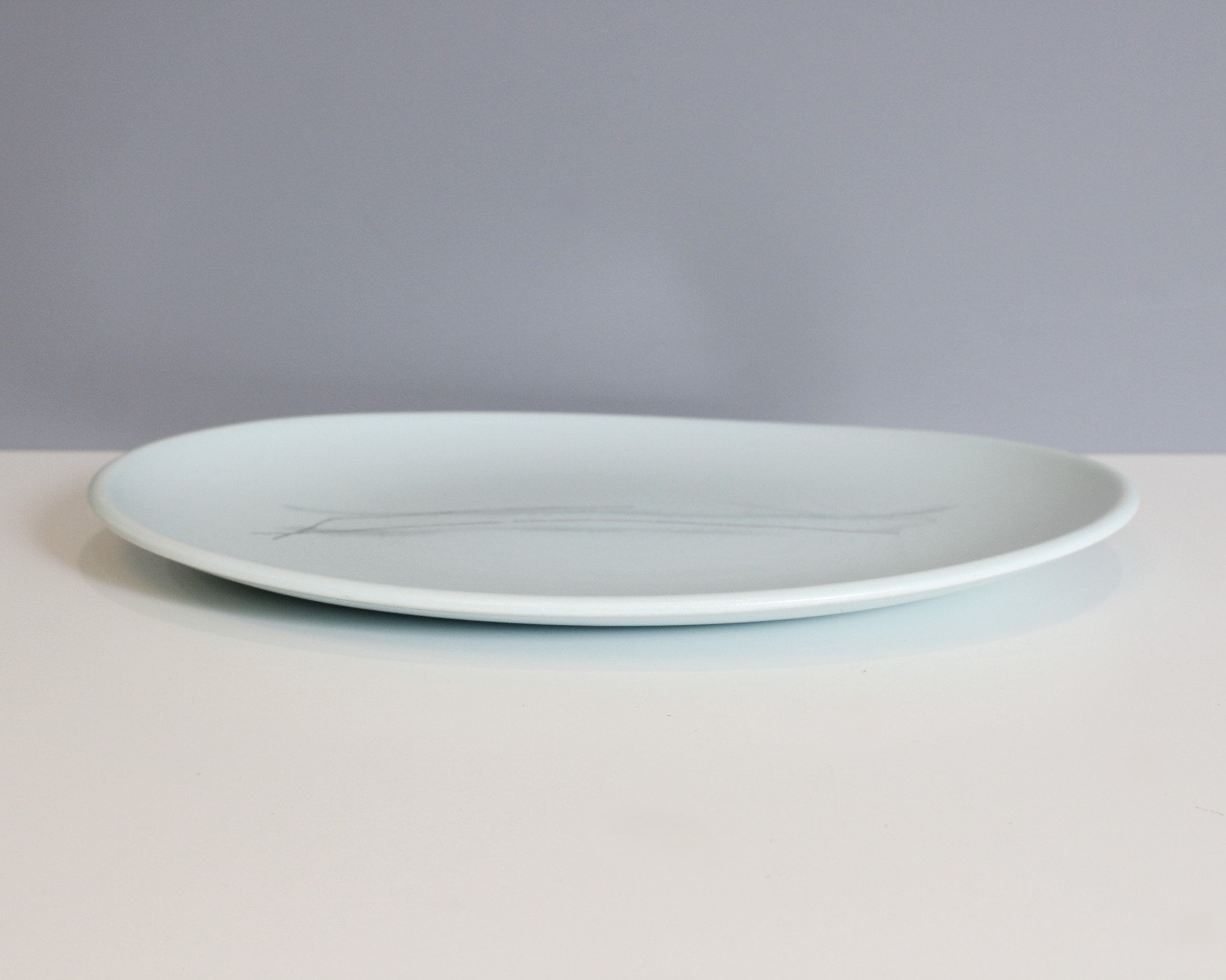 Russel Wright for Knowles Grass Serving Platter 13