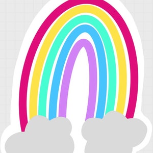Rainbow sticker